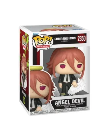 Funko pop animation chainsaw man the movie reze arc angel devil