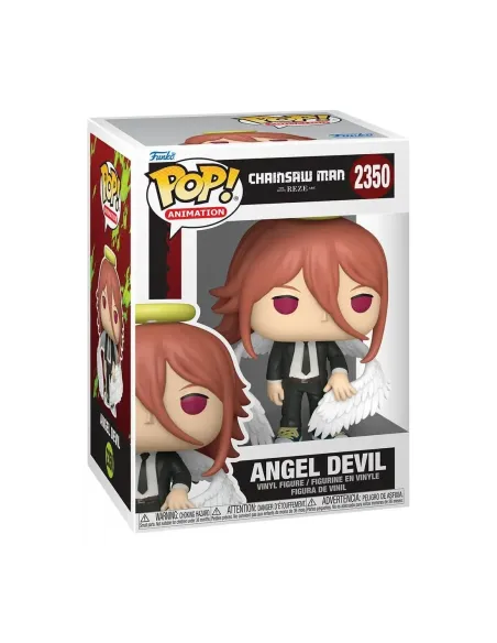 Funko pop animation chainsaw man the movie reze arc angel devil