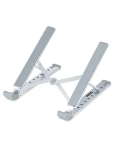 StarTech.com Soporte Elevador Plegable para Ordenador Portátil - Riser Ajustable Portátil Ergonómico para Ordenador Laptop -