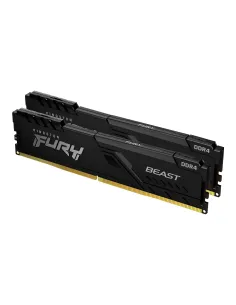 Kingston Technology FURY Beast 64GB 3200MT s DDR4 CL16 DIMM (Kit de 2) Black
