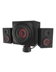 GENESIS Helium 610BT conjunto de altavoces 60 W PC ordenador portátil Negro, Rojo 2.1 canales De 2 vías 30 W Bluetooth