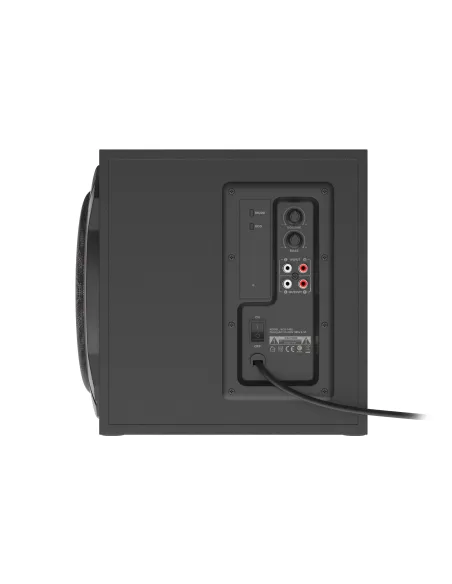 GENESIS Helium 610BT conjunto de altavoces 60 W PC ordenador portátil Negro, Rojo 2.1 canales De 2 vías 30 W Bluetooth