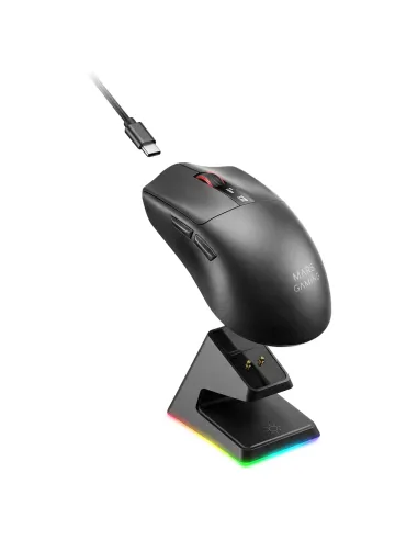 Mars Gaming MMWELITE ratón Juego mano derecha Bluetooth Óptico 20000 DPI
