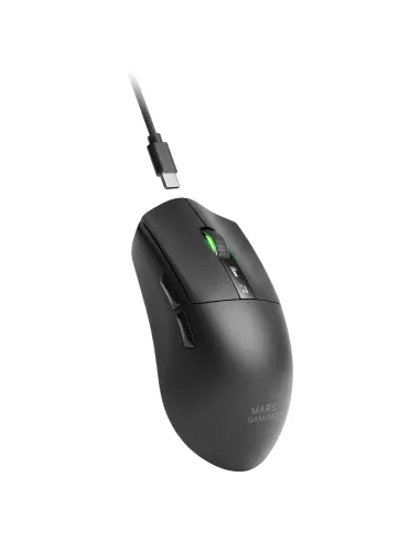 Mars Gaming MMWELITE ratón Juego mano derecha Bluetooth Óptico 20000 DPI