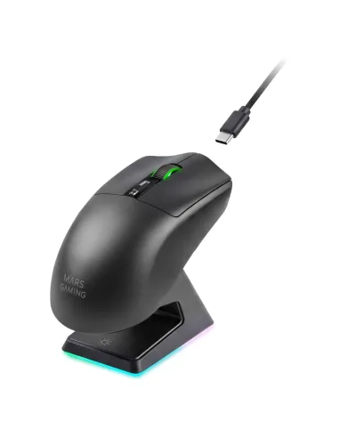 Mars Gaming MMWELITE ratón Juego mano derecha Bluetooth Óptico 20000 DPI