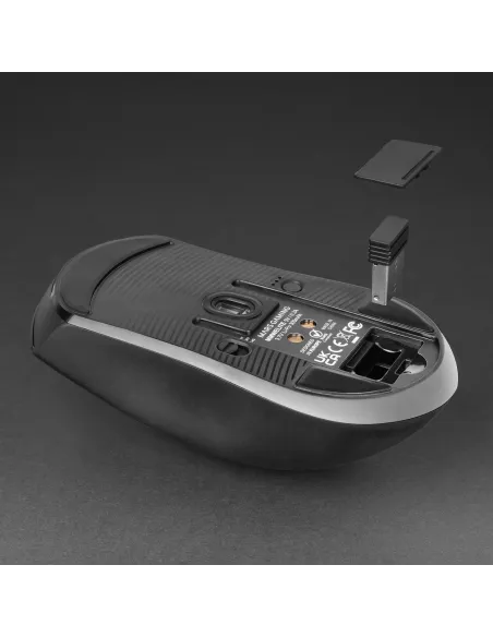 Mars Gaming MMWELITE ratón Juego mano derecha Bluetooth Óptico 20000 DPI