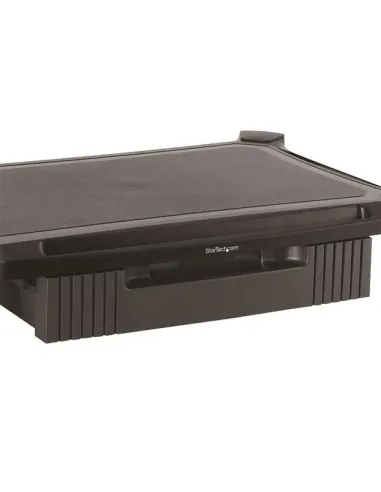 StarTech.com Base con Cajón para Monitor - de Altura Ajustable con Columnas Apilables - con Soporte para Pantallas hasta 32