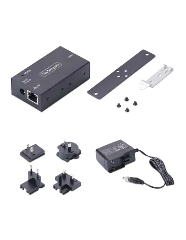 StarTech.com Adaptador Serie a Ethernet - Conversor RJ45 LAN IP a DB9 RS232 - Servidor de Dispositivos Serie Remotos de 1