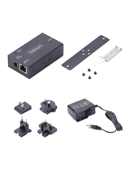 StarTech.com Adaptador Serie a Ethernet - Conversor RJ45 LAN IP a DB9 RS232 - Servidor de Dispositivos Serie Remotos de 1