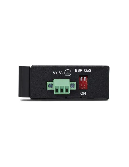 StarTech.com Switch Ethernet Industrial de 5 Puertos no Gestionado IP30 - Ethernet 100 1000 - Montaje en Pared o Carril DIN -