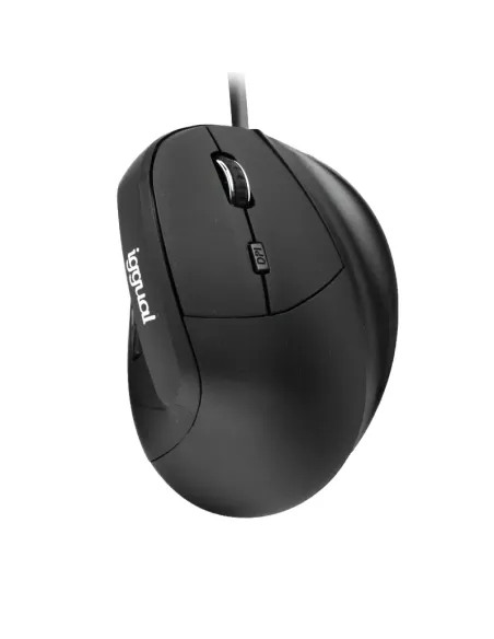 iggual Ratón ergonómico vertical USB ERGO-V