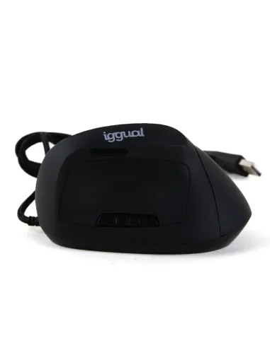 iggual Ratón ergonómico vertical USB ERGO-V