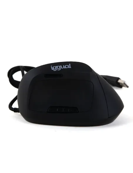 iggual Ratón ergonómico vertical USB ERGO-V