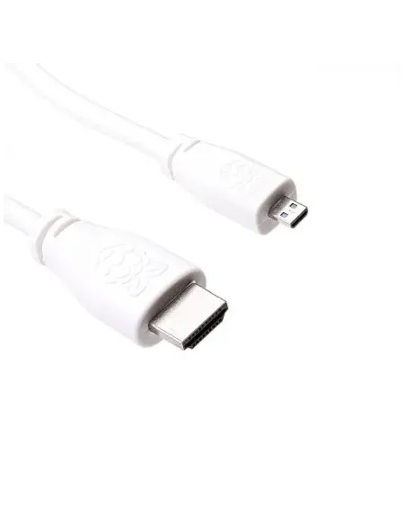 Raspberry Pi T7689AX cable HDMI 1 m HDMI tipo A (Estándar) HDMI tipo D (Micro) Blanco Raspberry Pi T7689AX cable HDMI 1 m HDMI tipo A (Estándar) HDMI tipo D (Micro) Blanco