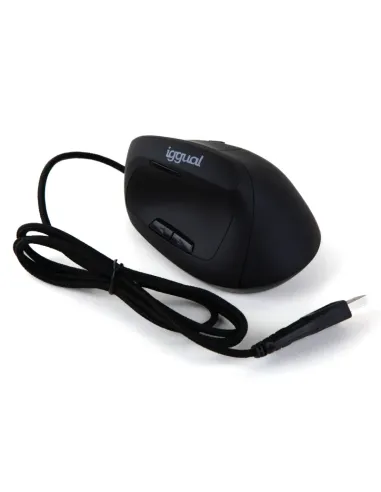 iggual Ratón ergonómico vertical USB ERGO-V