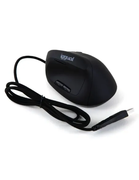 iggual Ratón ergonómico vertical USB ERGO-V