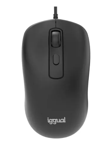 iggual OFFICE-ESSENTIAL-4D 2400DPI ratón Oficina Ambidextro USB tipo A Óptico