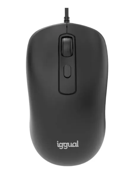 iggual OFFICE-ESSENTIAL-4D 2400DPI ratón Oficina Ambidextro USB tipo A Óptico