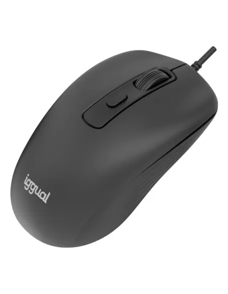 iggual OFFICE-ESSENTIAL-4D 2400DPI ratón Oficina Ambidextro USB tipo A Óptico