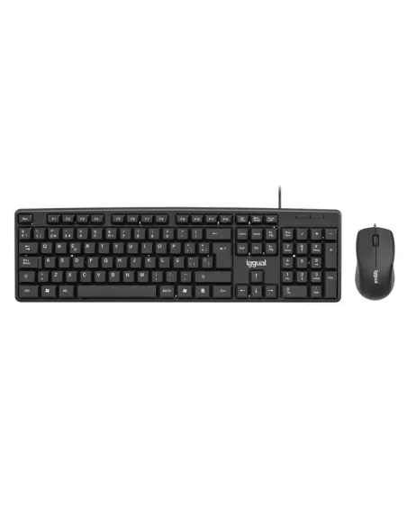 iggual Kit teclado y ratón COM-CK-STANDARD negro