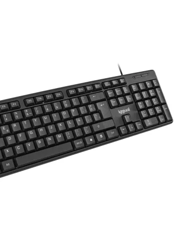 iggual Kit teclado y ratón COM-CK-STANDARD negro