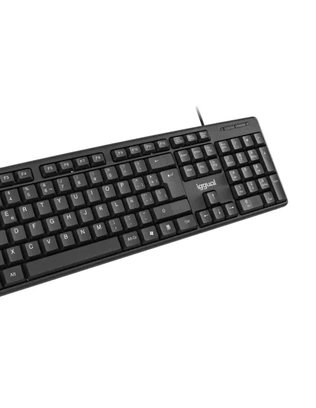iggual Kit teclado y ratón COM-CK-STANDARD negro