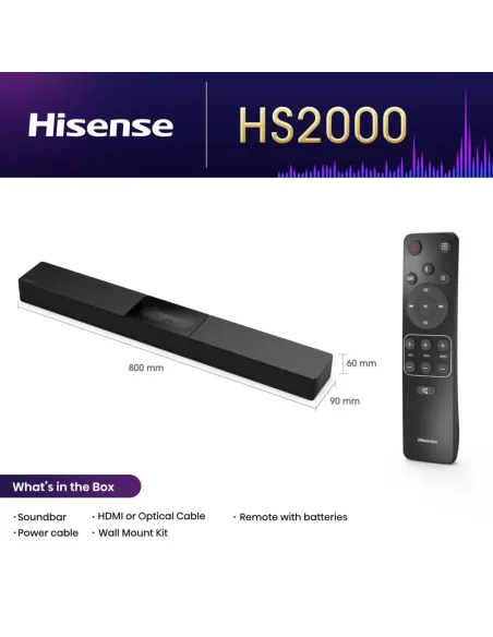 Hisense HS2000 2.1 canales 240 W