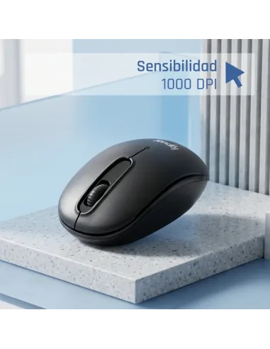 iggual WOM-STANDARD-3D 1000DPI ratón Oficina Ambidextro RF inalámbrico Óptico