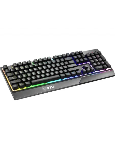 MSI Vigor GK30 teclado Juego USB QWERTY Español Negro