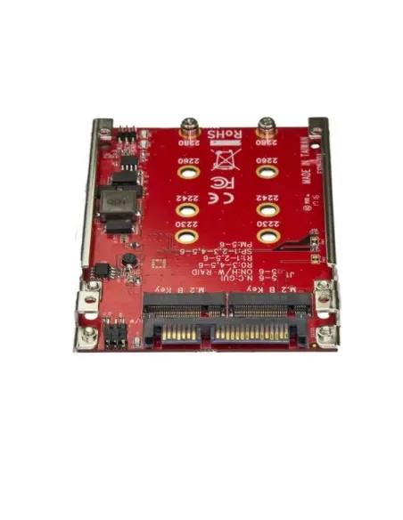 StarTech.com Adaptador para Unidad de Disco M.2 a SATA para Bahía de 2,5 Pulgadas - Conversor M.2 a SATA para Bahía de 2,5