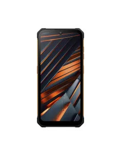 Telefono movil smartphone rugerizado hammer iron va 6.56pulgadas 4+64gb negro naranja