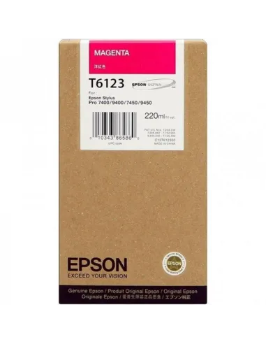 Epson Cartucho T612300 magenta