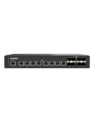 QNAP QSW-IM3216-8S8T switch Gestionado L2 10G Ethernet (100 1000 10000) Negro