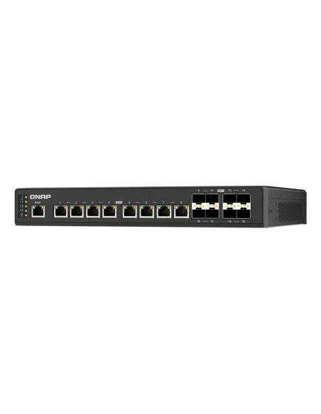 QNAP QSW-IM3216-8S8T switch Gestionado L2 10G Ethernet (100 1000 10000) Negro