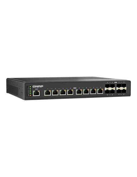QNAP QSW-IM3216-8S8T switch Gestionado L2 10G Ethernet (100 1000 10000) Negro