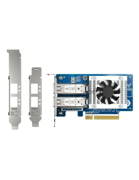 QNAP QXG-25G2SF-CX6 adaptador y tarjeta de red Interno Fibra 25000 Mbit s