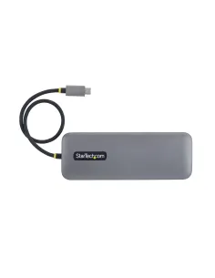 StarTech.com Adaptador Multipuertos USB-C a DP de Dos Pantallas - Mini Dock Tipo C 10 en 1 DisplayPort - PD de Carga de 100W - 2