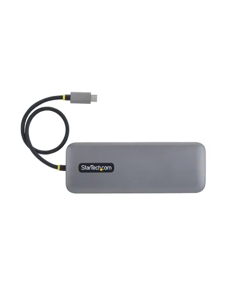 StarTech.com Adaptador Multipuertos USB-C a DP de Dos Pantallas - Mini Dock Tipo C 10 en 1 DisplayPort - PD de Carga de 100W -