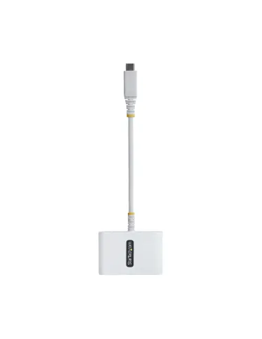 StarTech.com Dock Hub Multipuertos USB Tipo C a HDMI - Adaptador Multipuertos USB-C a HDMI - Carga de 140W - Hub Ladrón USB de
