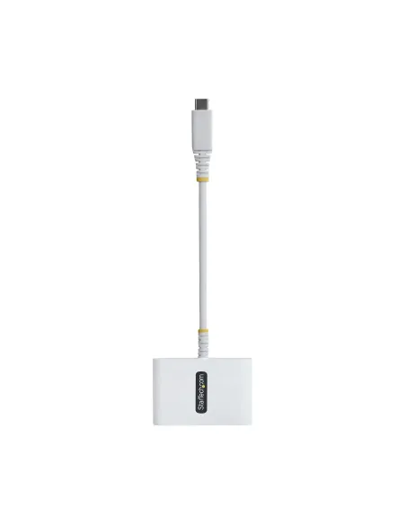 StarTech.com Dock Hub Multipuertos USB Tipo C a HDMI - Adaptador Multipuertos USB-C a HDMI - Carga de 140W - Hub Ladrón USB de