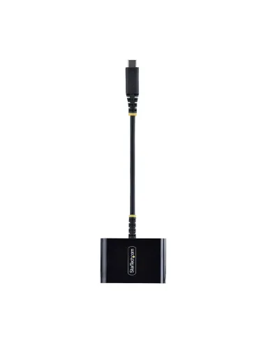 StarTech.com Dock Hub Multipuertos USB Tipo C a HDMI - Adaptador Multipuertos USB-C a HDMI - Carga de 140W - Hub Ladrón USB de