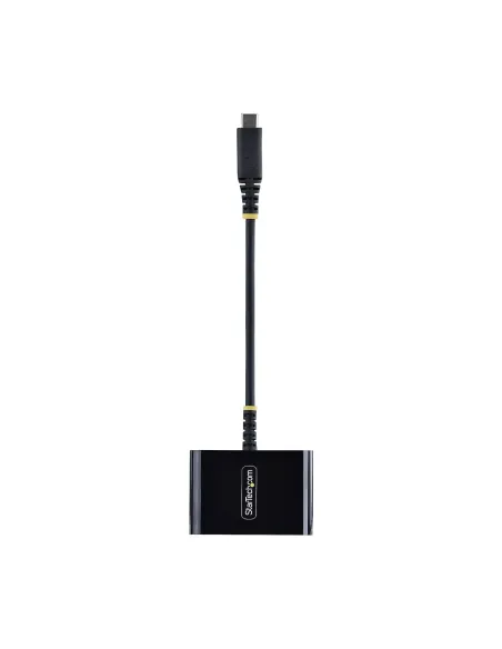 StarTech.com Dock Hub Multipuertos USB Tipo C a HDMI - Adaptador Multipuertos USB-C a HDMI - Carga de 140W - Hub Ladrón USB de