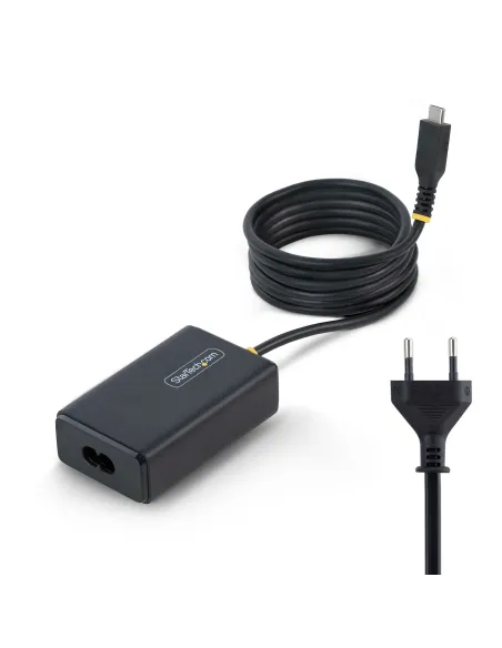 StarTech.com 165LE-USB-C-CHARGER adaptador e inversor de corriente Interior 65 W Negro
