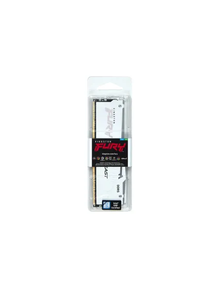 Kingston Technology FURY Beast 32GB 6000MT s DDR5 CL30 DIMM White RGB EXPO