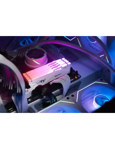 Kingston Technology FURY Beast 32GB 6000MT s DDR5 CL30 DIMM White RGB EXPO