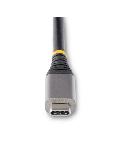 StarTech.com Adaptador Multipuertos USB-C - Docking Station USB Tipo C HDMI 4K60 - Hub Ladrón USB 3.0 de 2 Puertos - Entrega de