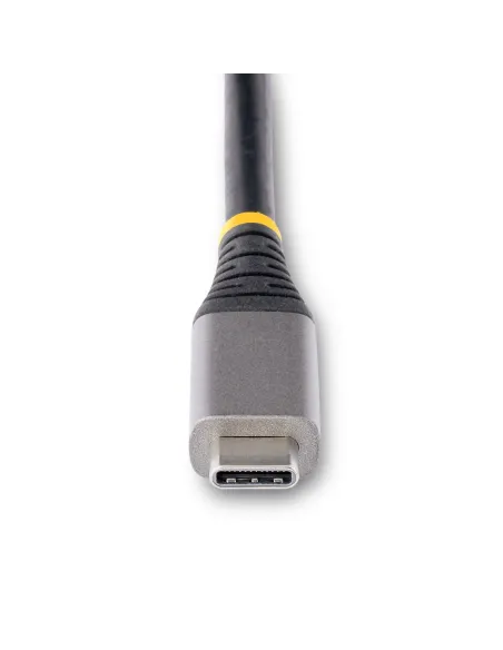 StarTech.com Adaptador Multipuertos USB-C - Docking Station USB Tipo C HDMI 4K60 - Hub Ladrón USB 3.0 de 2 Puertos - Entrega de