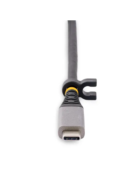 StarTech.com Adaptador Multipuertos USB-C - Docking Station USB Tipo C HDMI 4K60 - Hub Ladrón USB 3.0 de 3 Puertos - Entrega de