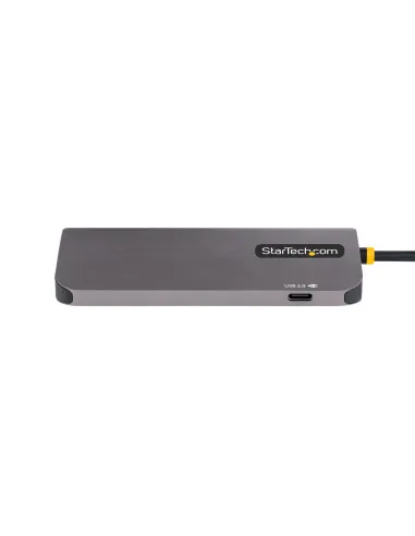 StarTech.com Adaptador Multipuertos USB C, de Vídeo HDMI de 4K y 60Hz, Hub USB-A 3.2 de 3 Puertos de 5Gbps, Entrega de