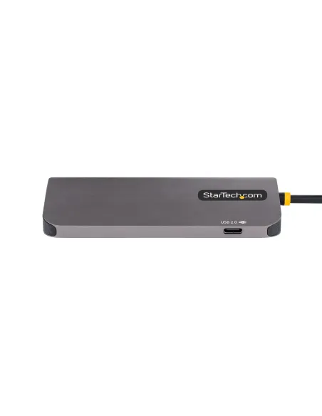 StarTech.com Adaptador Multipuertos USB C, de Vídeo HDMI de 4K y 60Hz, Hub USB-A 3.2 de 3 Puertos de 5Gbps, Entrega de